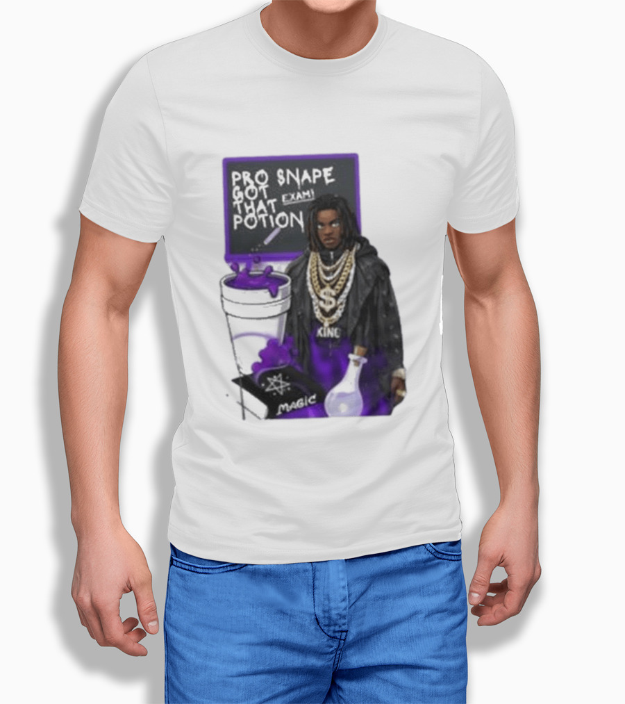 Pro Snape Got That Potion Magic Hip Hop Exam King T-Shirt