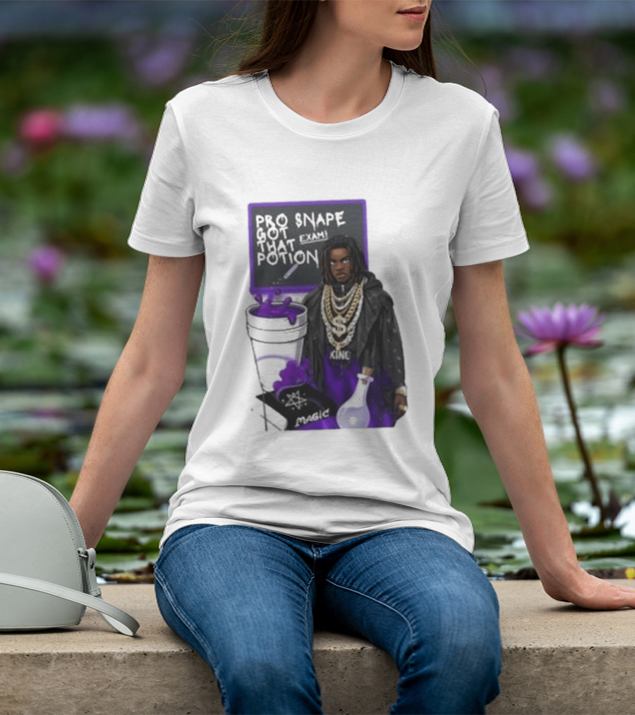 Pro Snape Got That Potion Magic Hip Hop Exam King T-Shirt