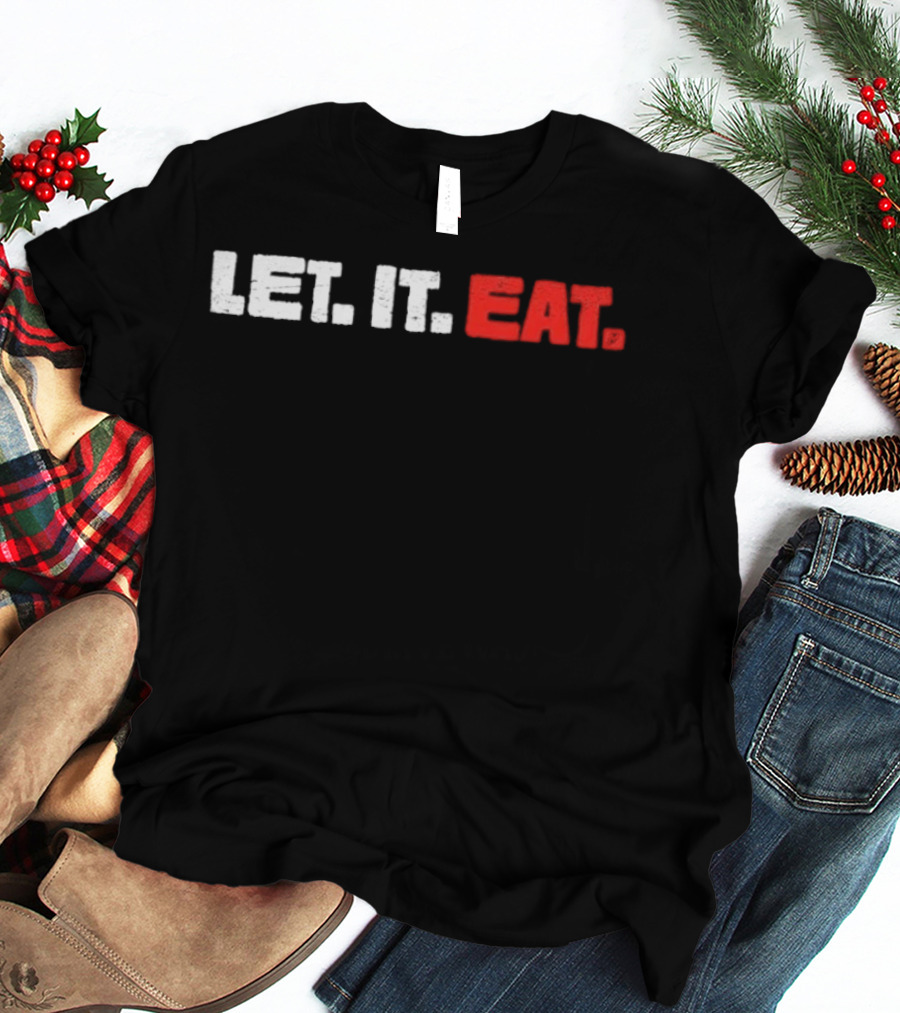 Trevor Bauer Wearing Let It Eat T-Shirt