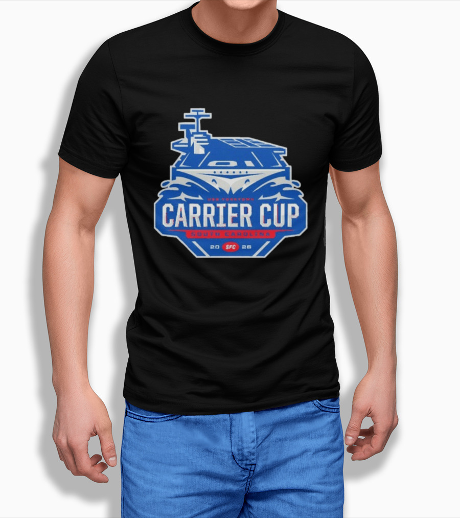 USS Yorktown Carrier Cup South Carolina SFC 2026 Tournament T-Shirt