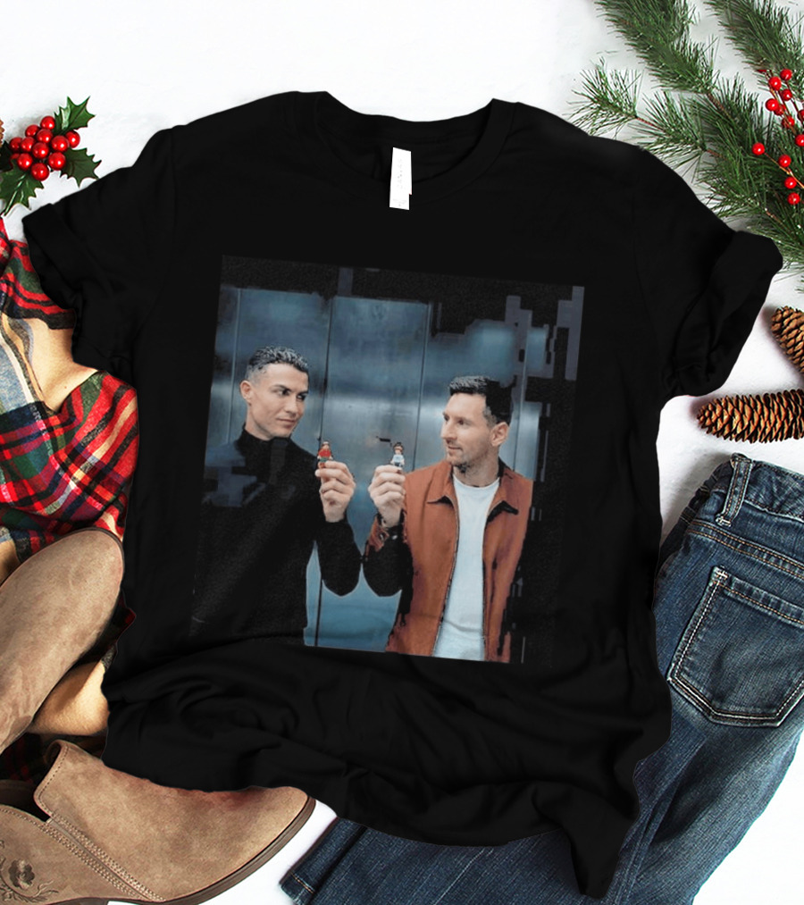 Lego World Cup 2026 Cristiano Ronaldo Lionel Messi GOAT Commercial T-Shirt