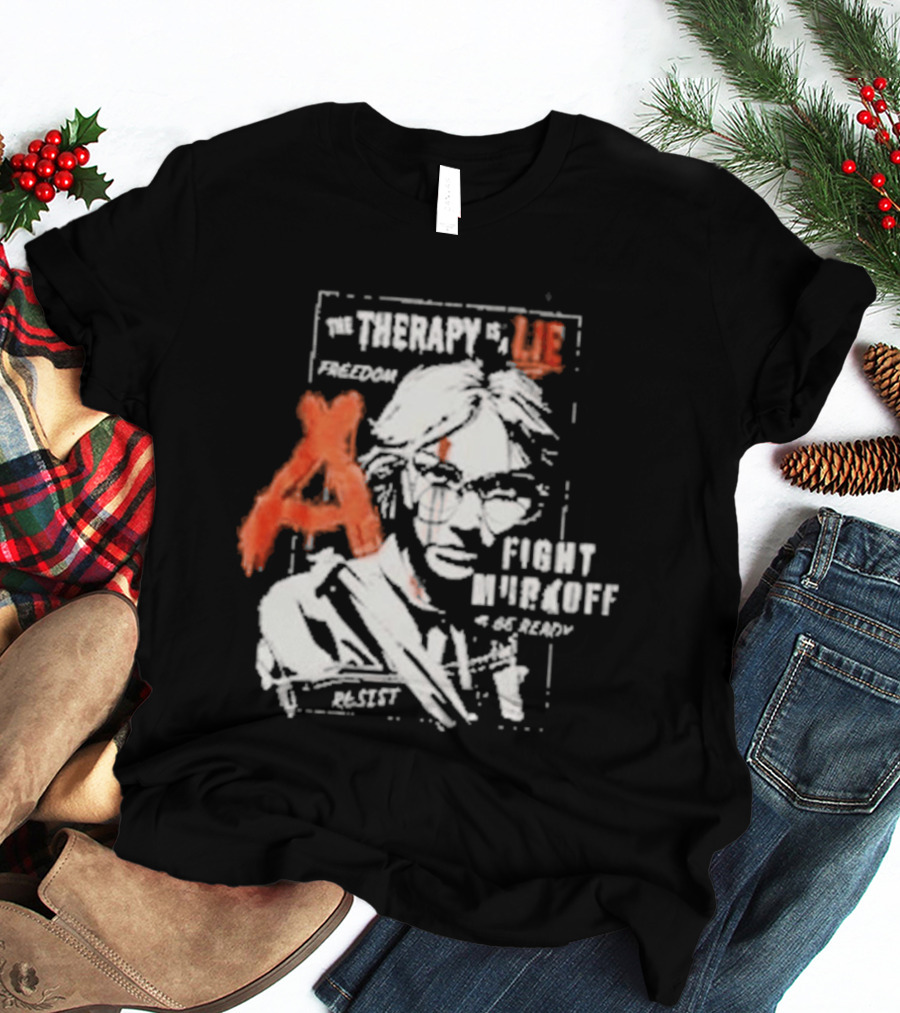 The Therapy Is In Fight Murkoff Project Red Barrels Games Amelia Resistance T-Shirt