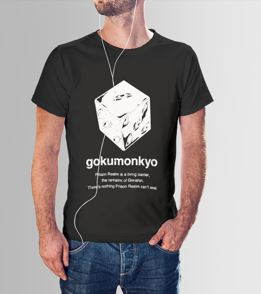 Jump Ichiban Jujutsu Kaisen X Mangart Beams Gokumonkyo Prison Realm T-Shirt