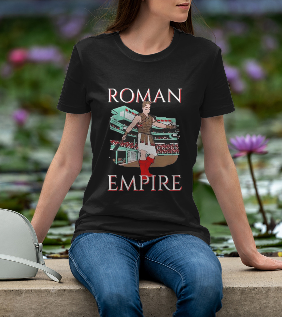 Roman Empire Anthology Boston Red Sox Fenway Park Roman Anthony T-Shirt