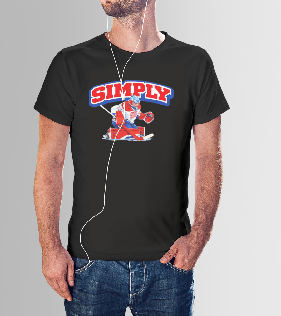 Montreal Canadiens Simply The Best 2026 Goalie T-Shirt