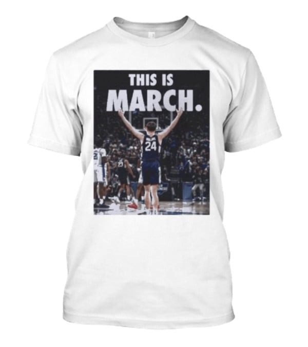 This Is March Braylon Mullins The Shot Uconn Clutch Basketball Moment T-Shirt