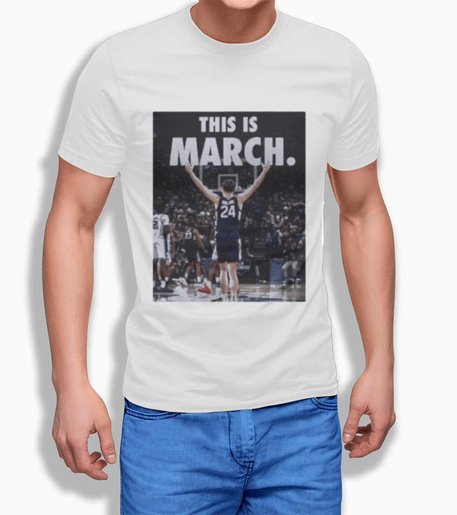 This Is March Braylon Mullins The Shot Uconn Clutch Basketball Moment T-Shirt