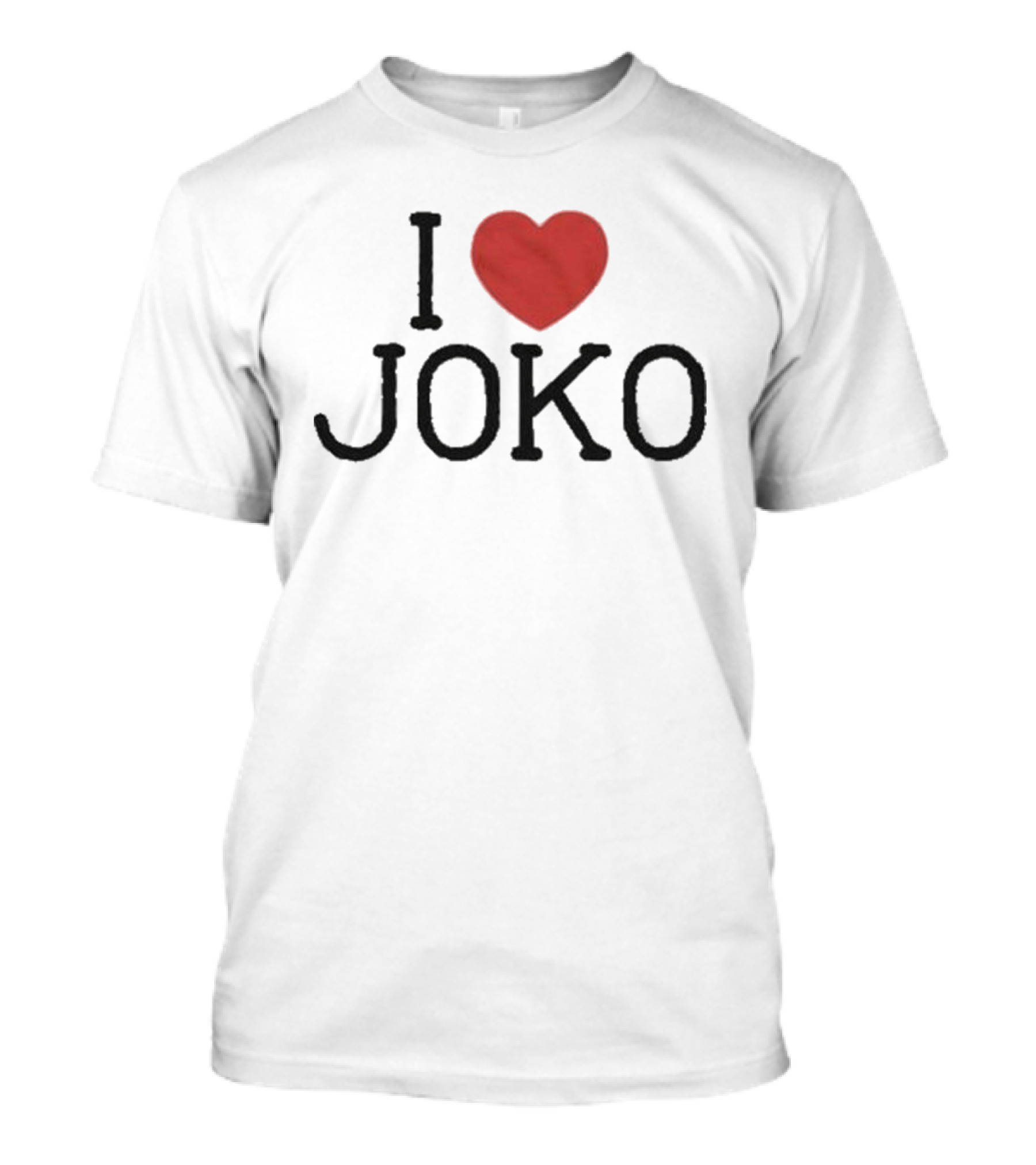 I Love Joko Heart T-Shirt