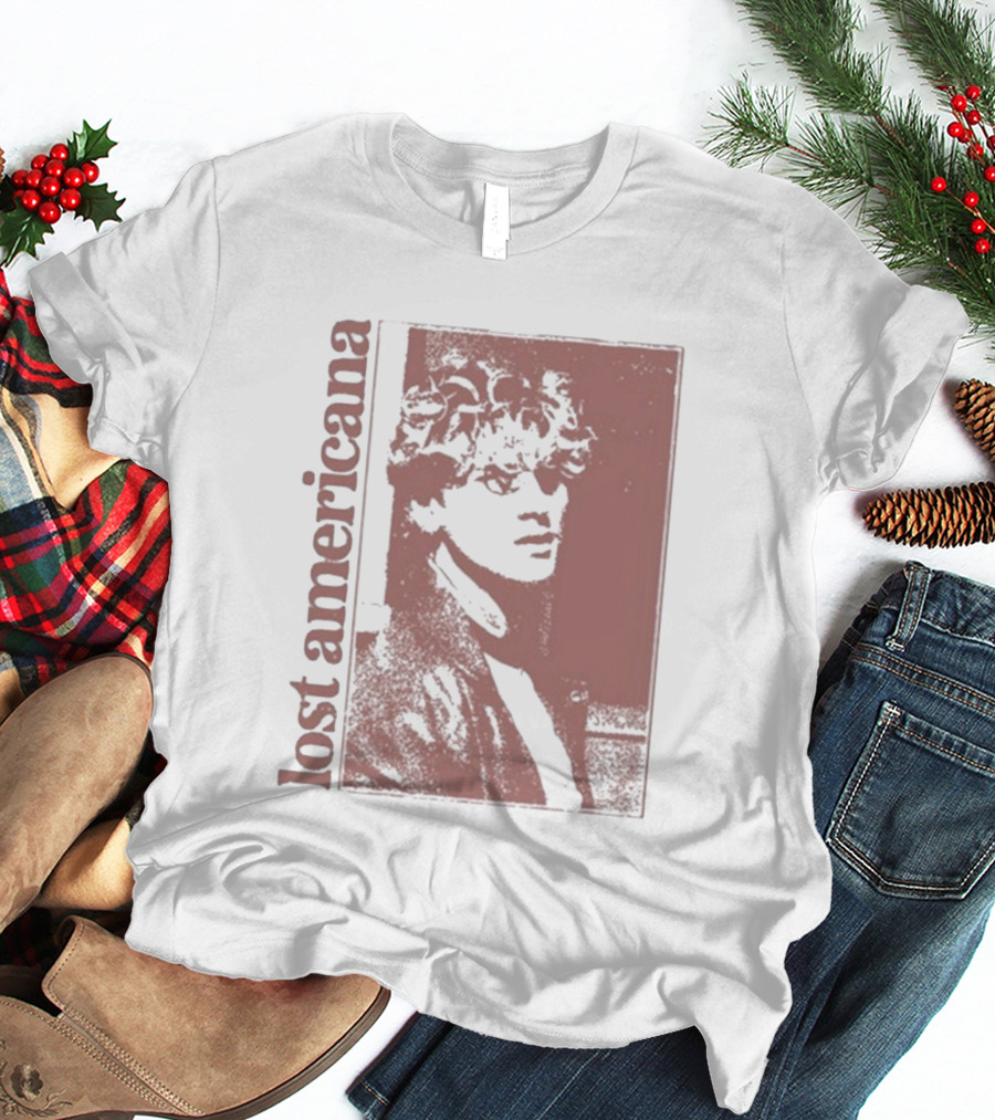 Lost Americana Mgk Retro Style Image T-Shirt