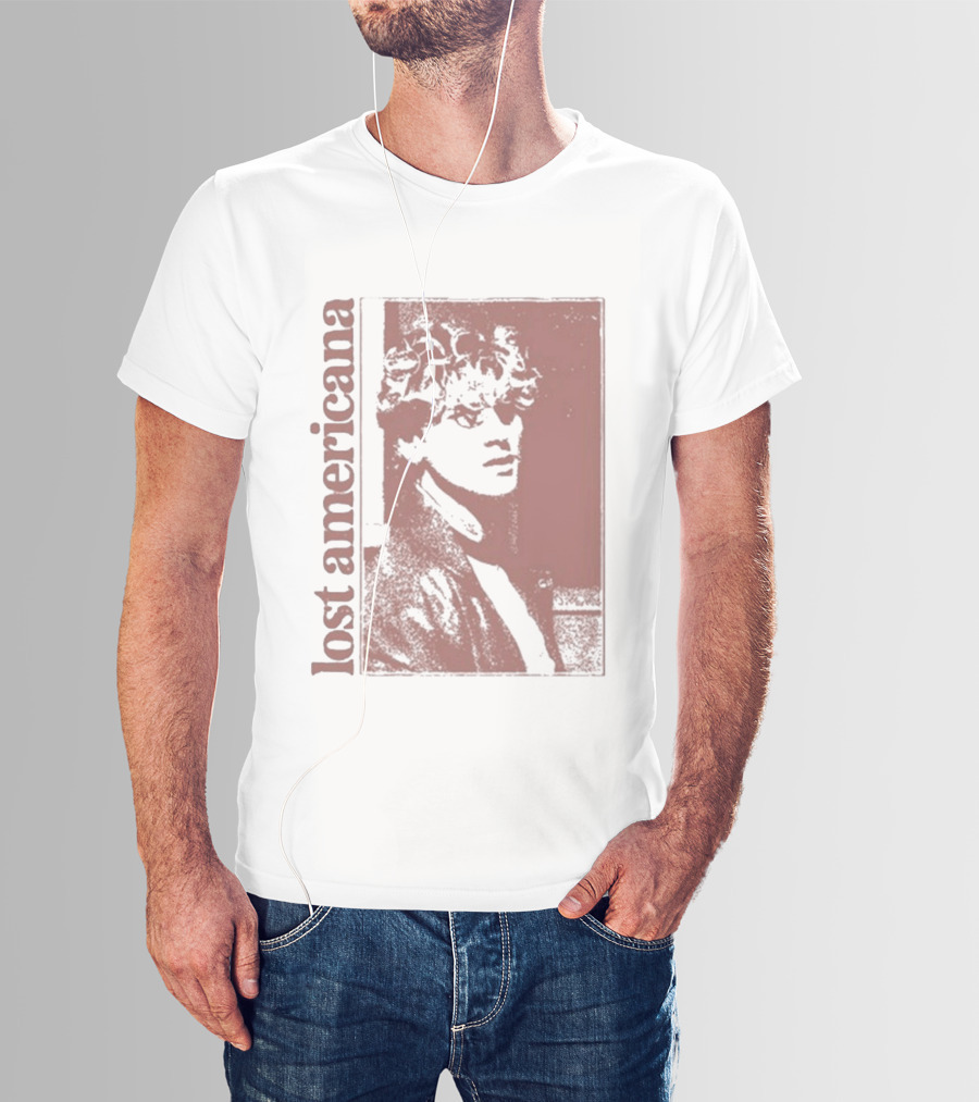 Lost Americana Mgk Retro Style Image T-Shirt