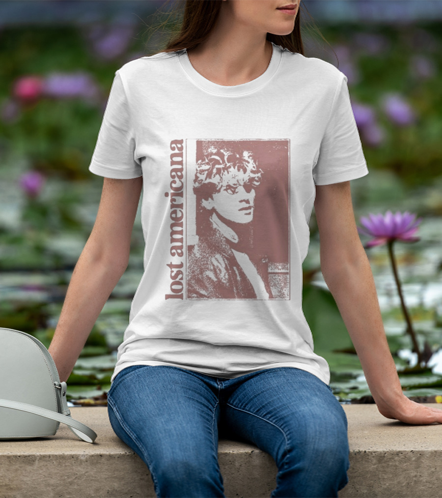 Lost Americana Mgk Retro Style Image T-Shirt