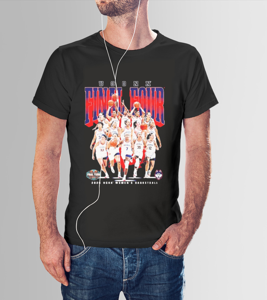 UConn Final Four 2026 NCAA Women's Basketball March Madness T-Shirt