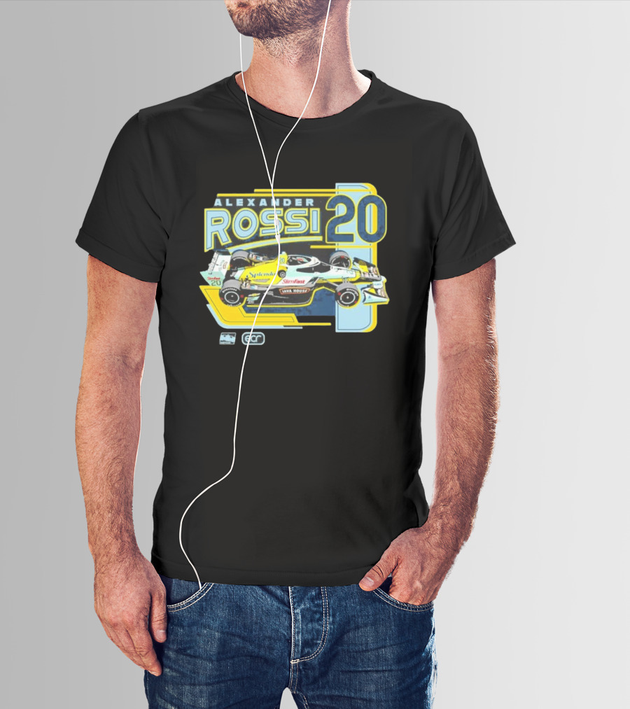 Alexander Rossi 2026 Splenda Sunfast Lava House Car ECR Racing 20 T-Shirt