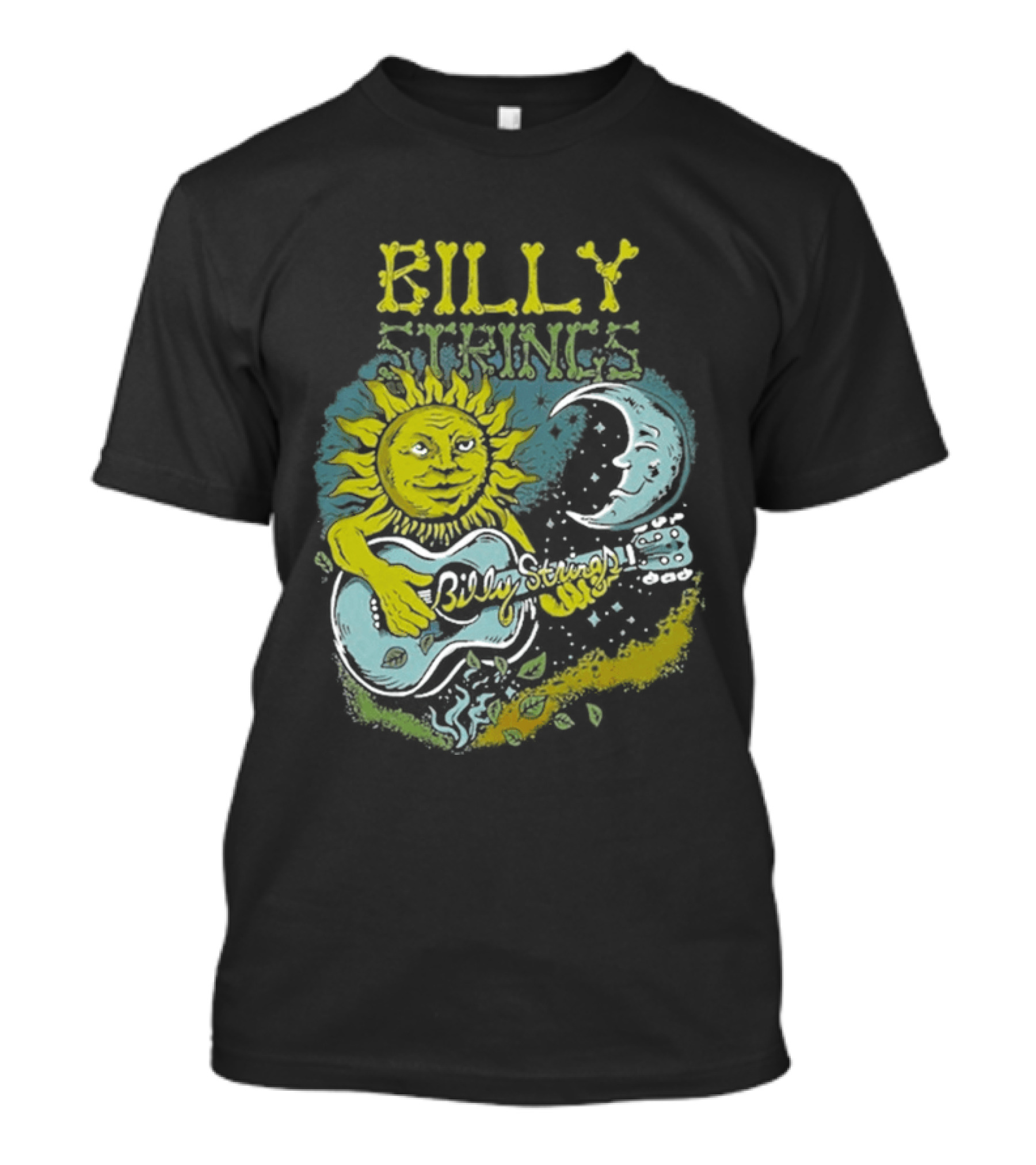 Billy Strings Sun And Moon Guitar T-Shirt