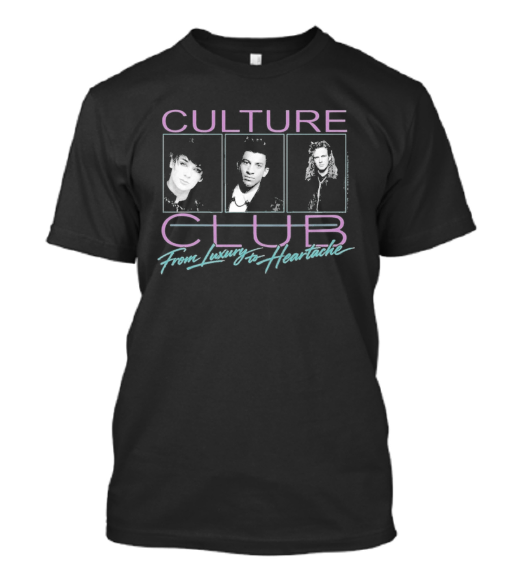 Culture Club From Luxury To Heartache Retro Photo T-Shirt