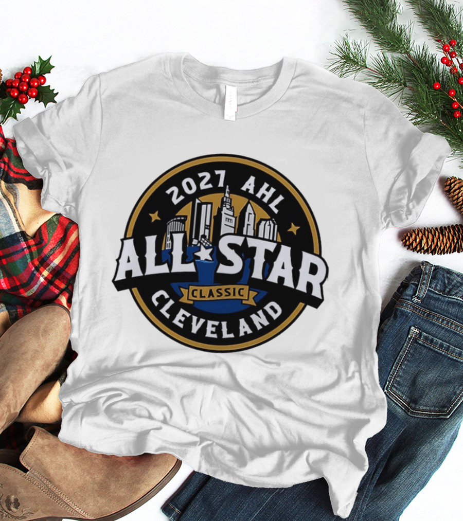 2027 AHL All Star Classic Cleveland Skyline Event T-Shirt