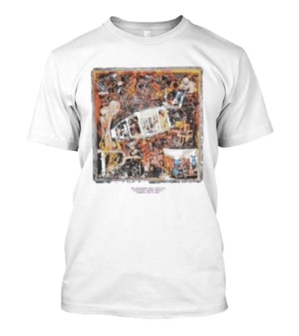 Pompeii Utility Sculpture Vibrant Roman Mosaic T-Shirt