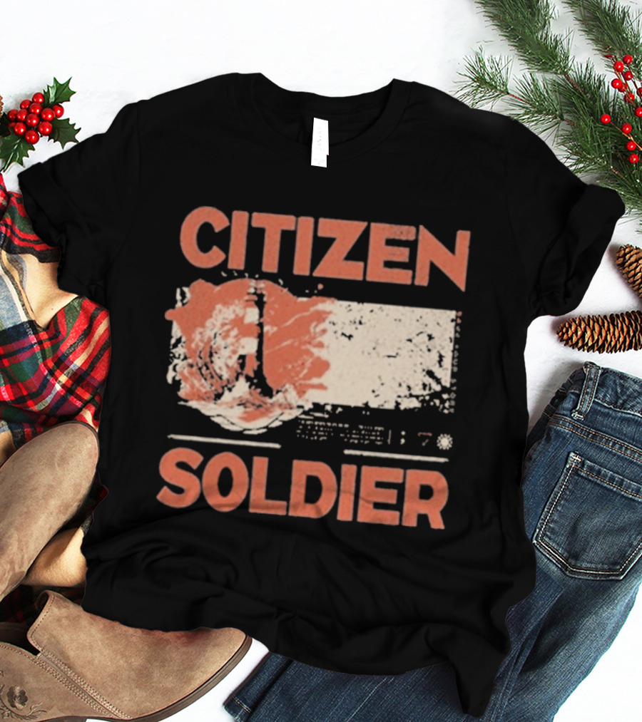 Citizen Soldier Save Your Story Torn Paper Distressed T-Shirt