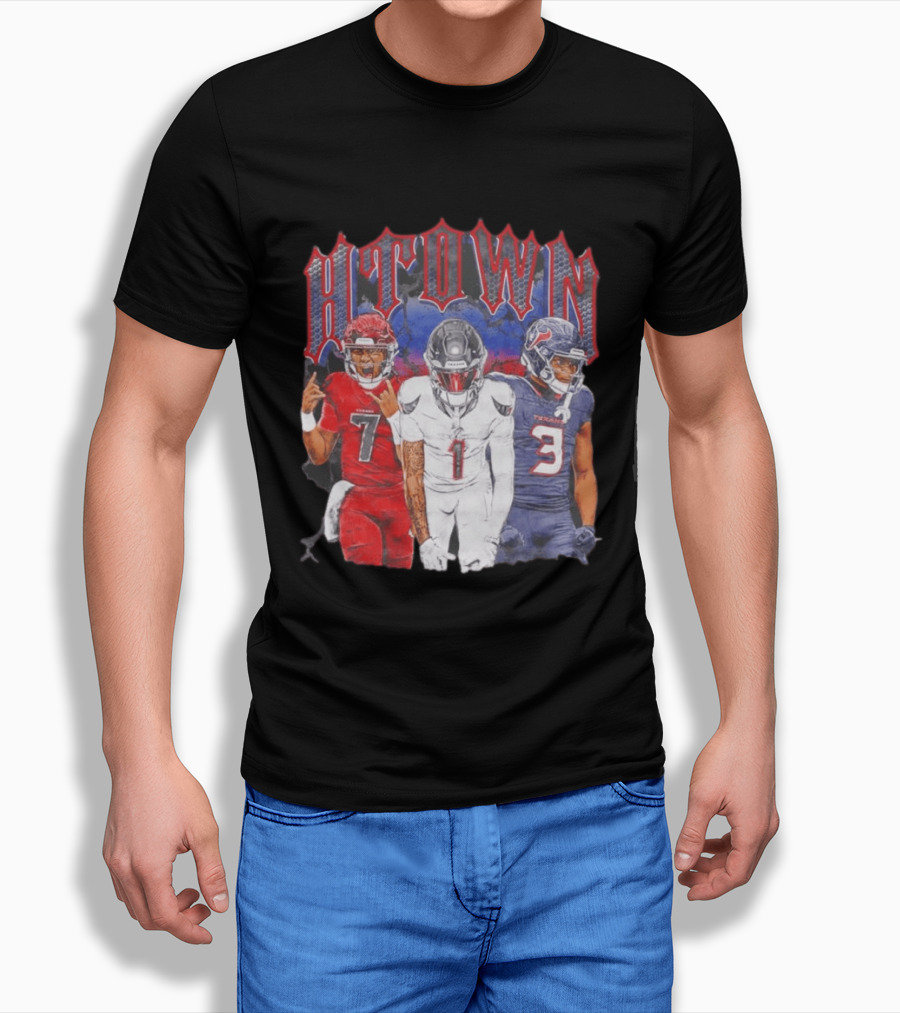 CJ Stroud Tank Dell Kamari Lassiter Houston Texans H TOWN 713 T-Shirt