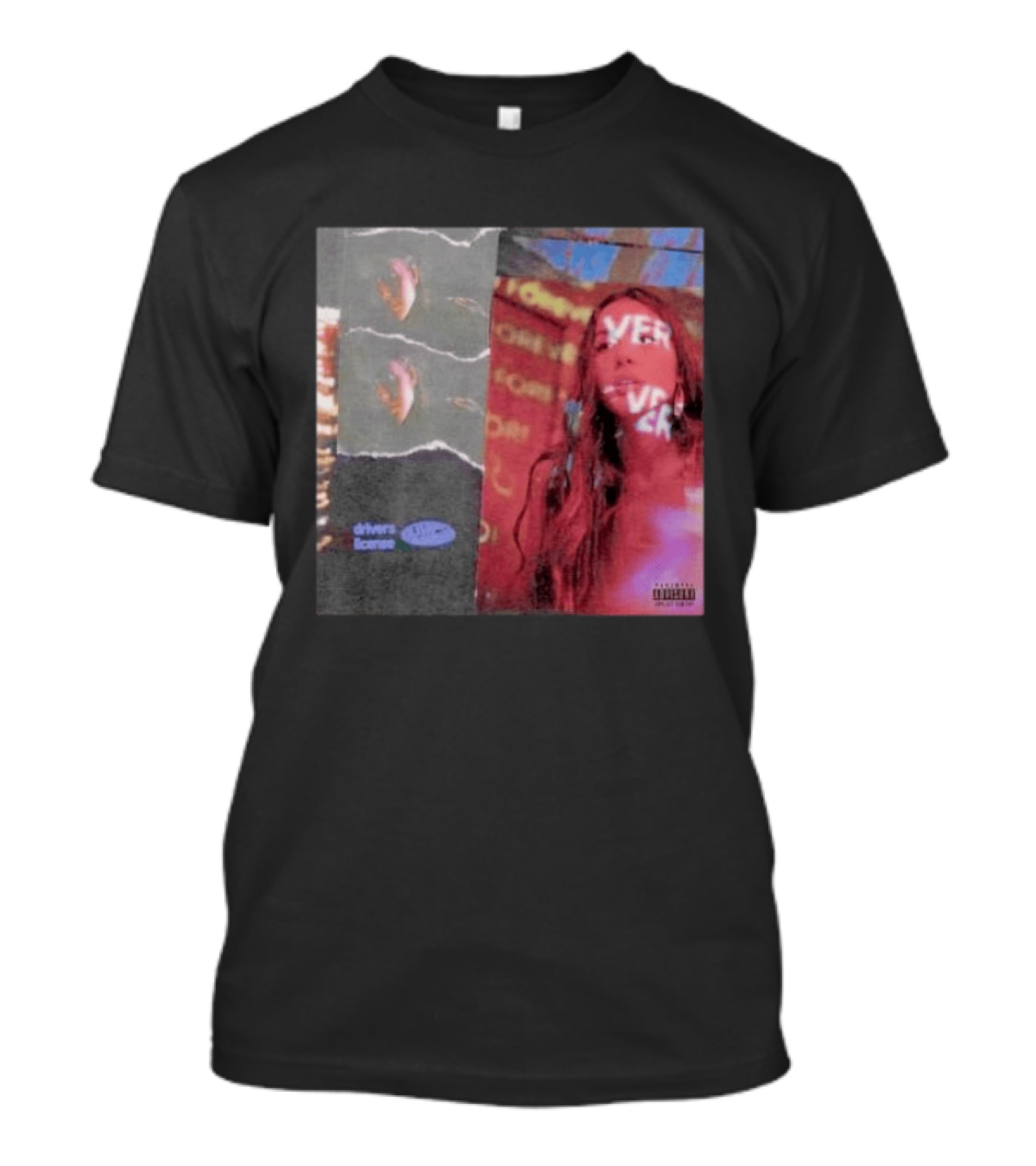Drivers License Olivia Rodrigo Album Cover T-Shirt