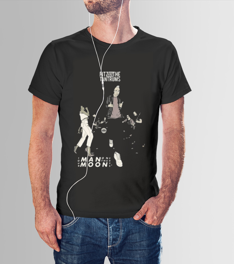 Fitz And The Tantrums Man On The Moon Band Dance Scene T-Shirt