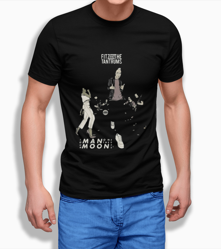 Fitz And The Tantrums Man On The Moon Band Dance Scene T-Shirt