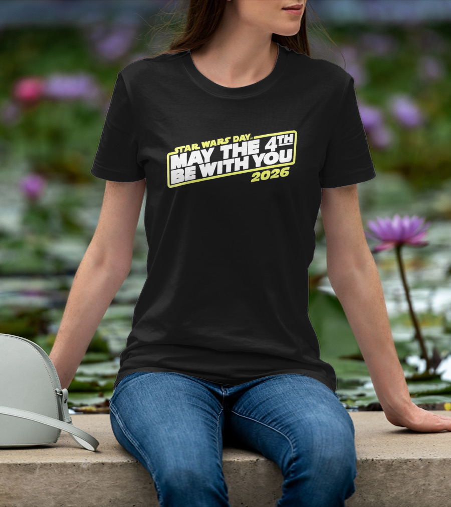 Star Wars Day 2026 May The 4th Be With You Yellow T-Shirt