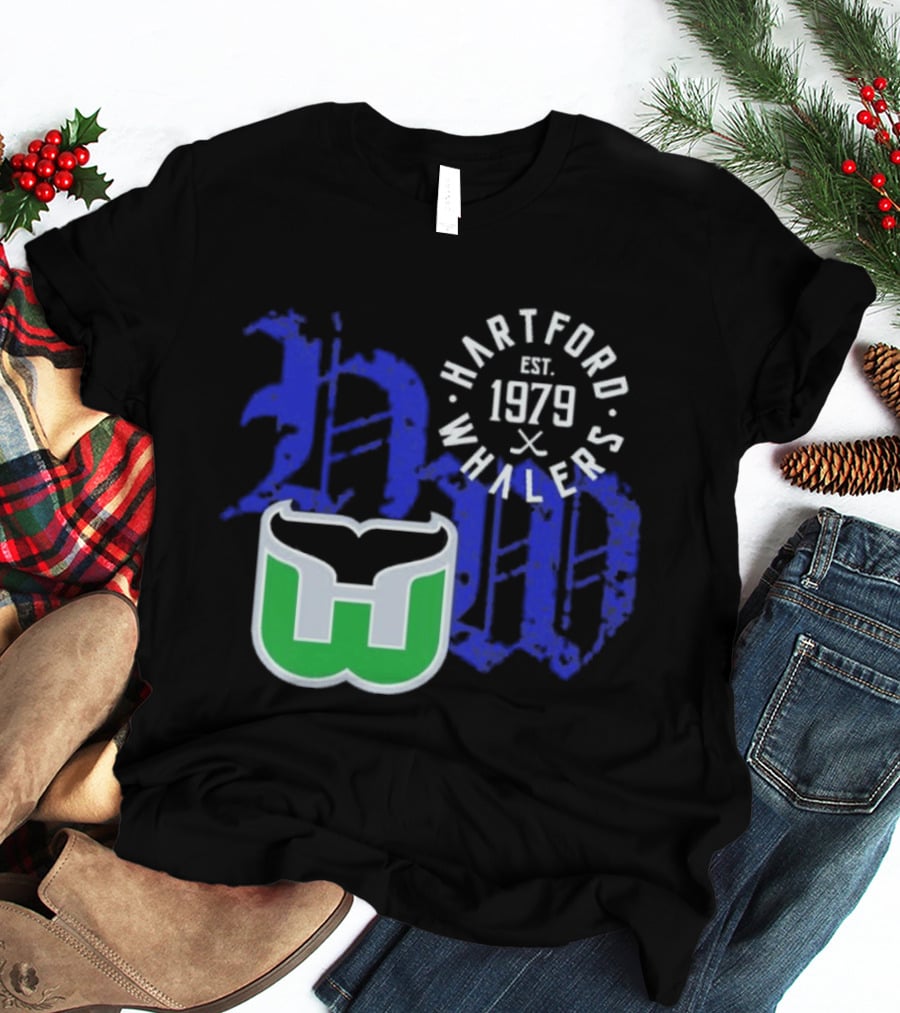 Hartford Whalers Est. 1979 NHL Iconic Team T-Shirt