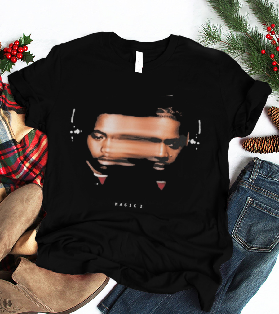 Nasir Jones Nas Magic 2 Album Distorted Face T-Shirt