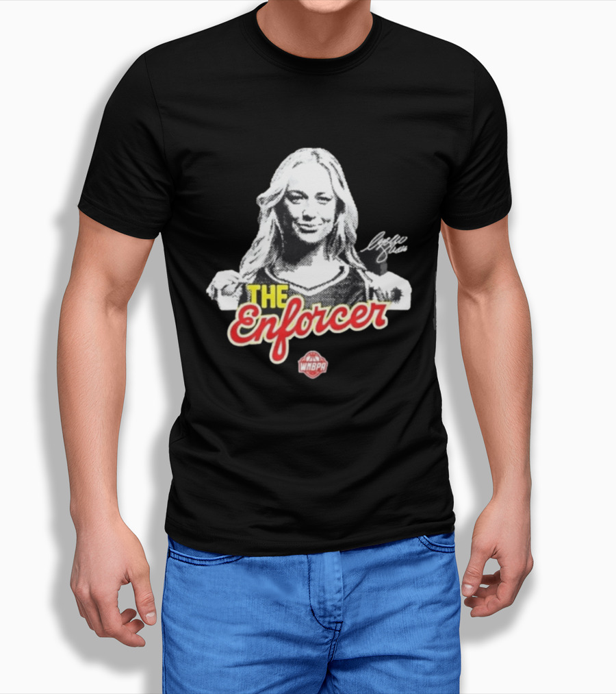 Sophie Cunningham The Enforcer WNBPA Basketball Signature T-Shirt