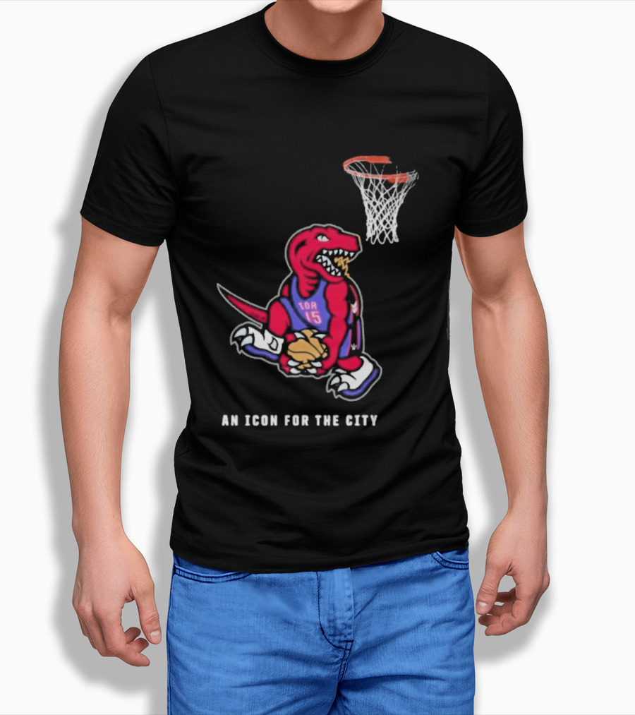 Toronto Raptors Vince Carter An Icon For The City Basketball Legend T-Shirt