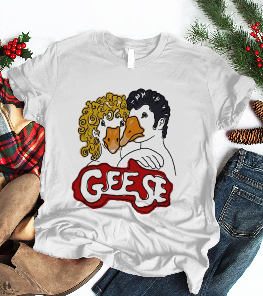 Grease Inspired Lonely Club Geese With Duck Faces T-Shirt