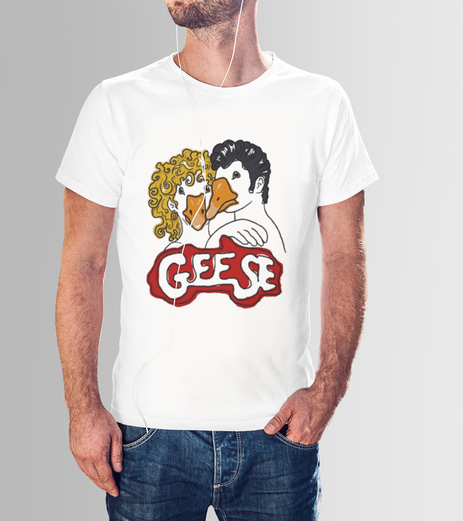 Grease Inspired Lonely Club Geese With Duck Faces T-Shirt