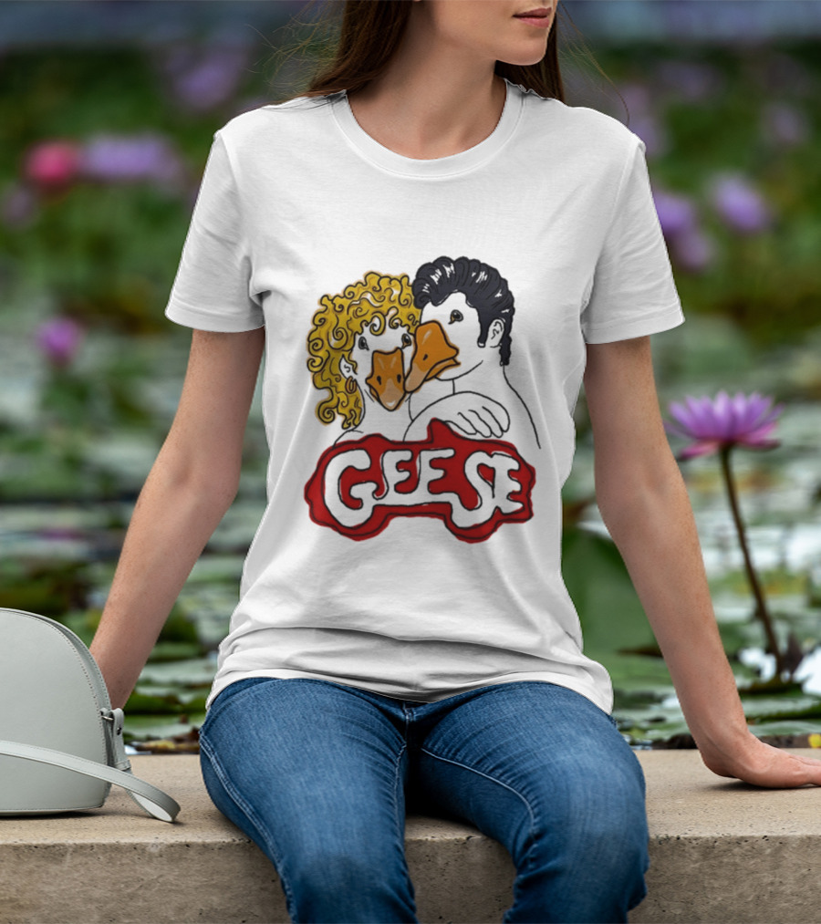 Grease Inspired Lonely Club Geese With Duck Faces T-Shirt