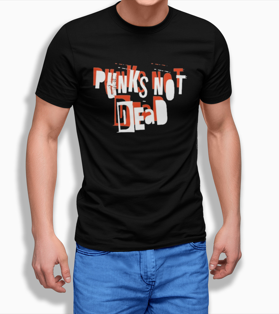 Punks Not Dead 76 26 Distorted T-Shirt