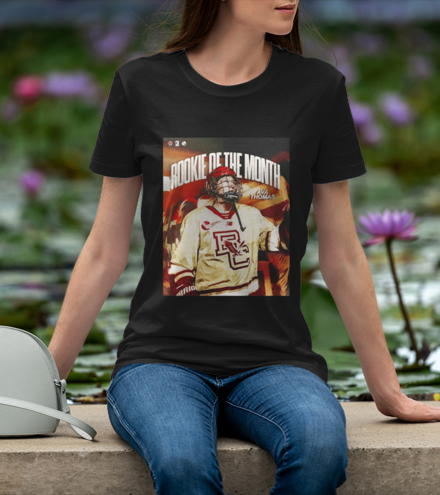 Rookie Of The Month Ava Thomas Boston College Hockey T-Shirt