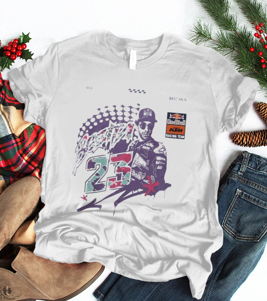 Enea Bastianini 23 Red Bull KTM Racing Team T-Shirt