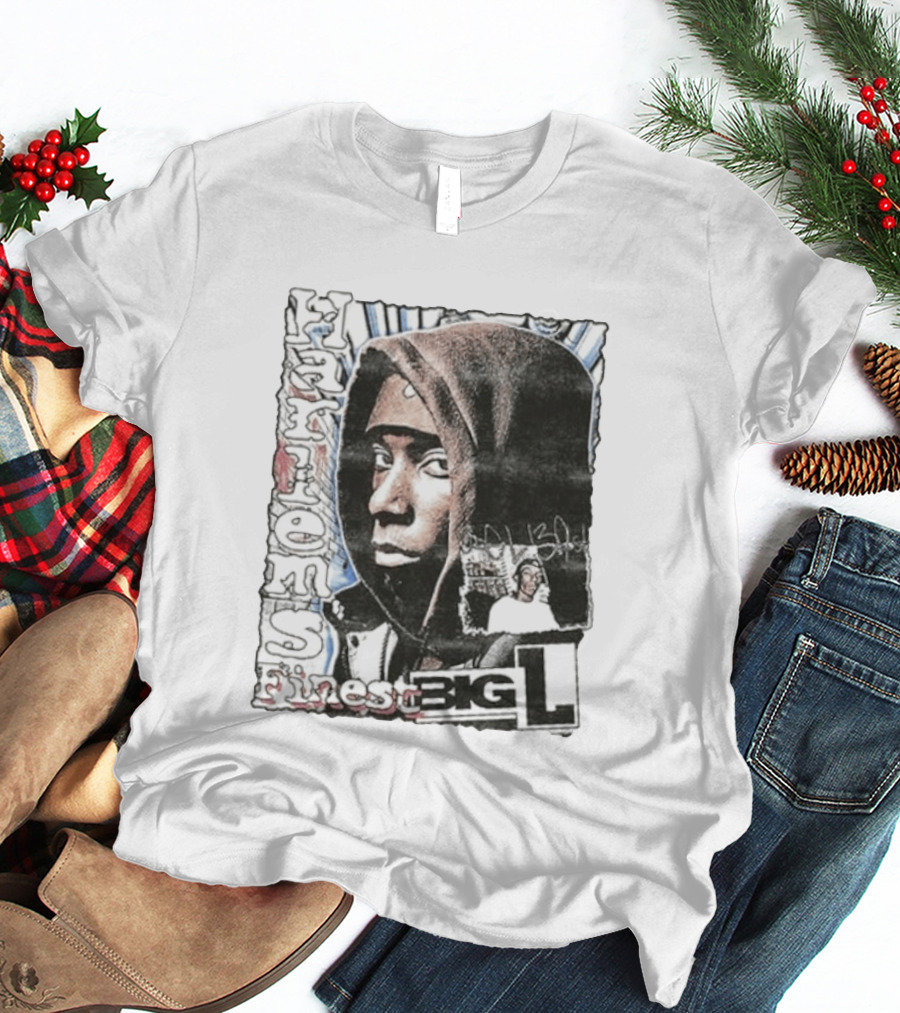 Harlem's Finest Big L Hip Hop Legend T-Shirt