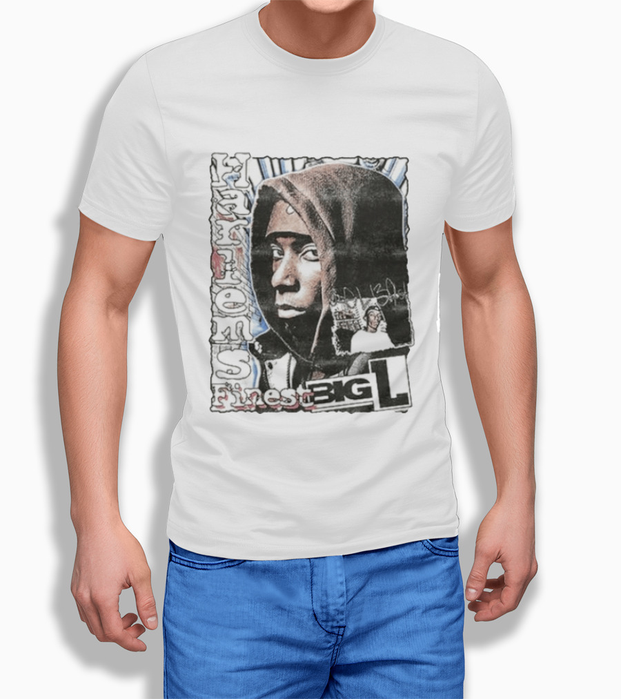 Harlem's Finest Big L Hip Hop Legend T-Shirt