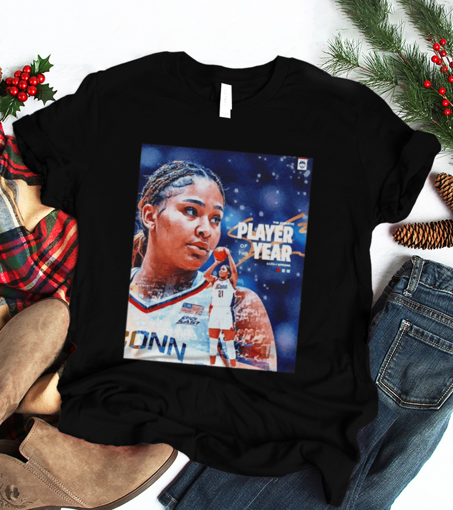 UConn Huskies The Athletic Player Of The Year Sarah Strong T-Shirt