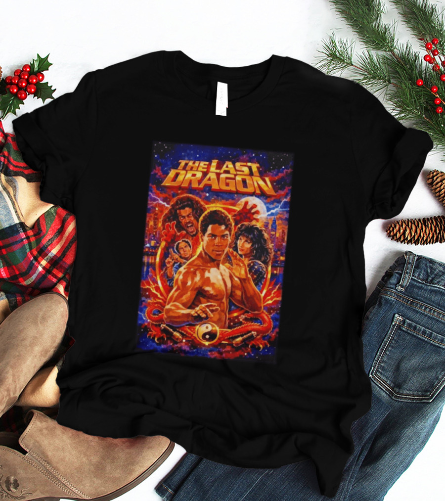 The Last Dragon 1985 Classic Martial Arts Movie Featuring Iconic Characters And Action T-Shirt