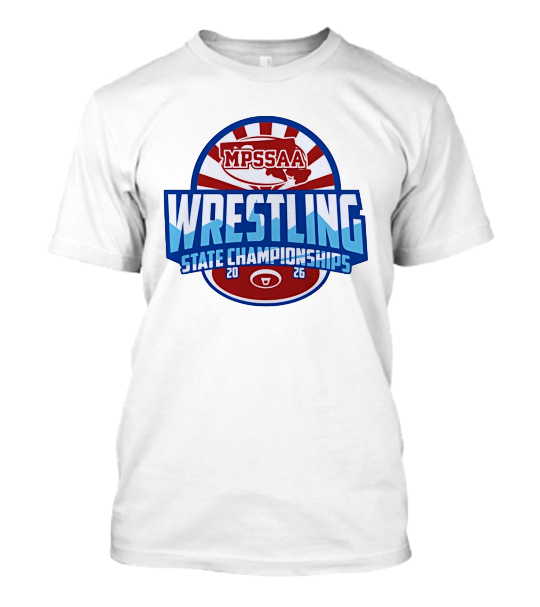 MPSSAA Wrestling State Championships 2026 T-Shirt