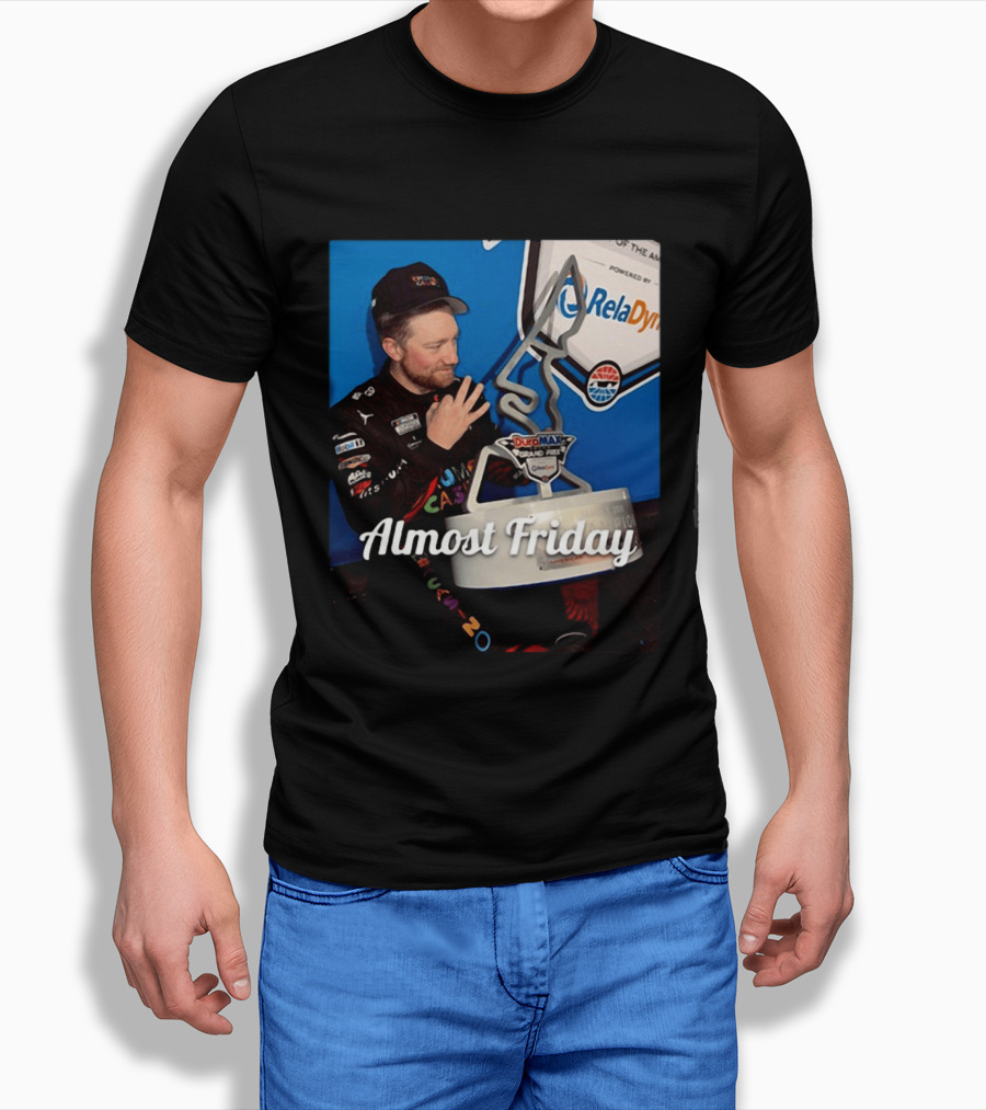Duro Max Grand Prix Celebration Almost Friday Racing Moment T-Shirt