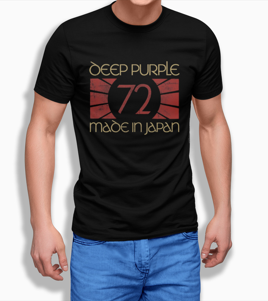 Deep Purple Made In Japan 72 Vintage Concert T-Shirt