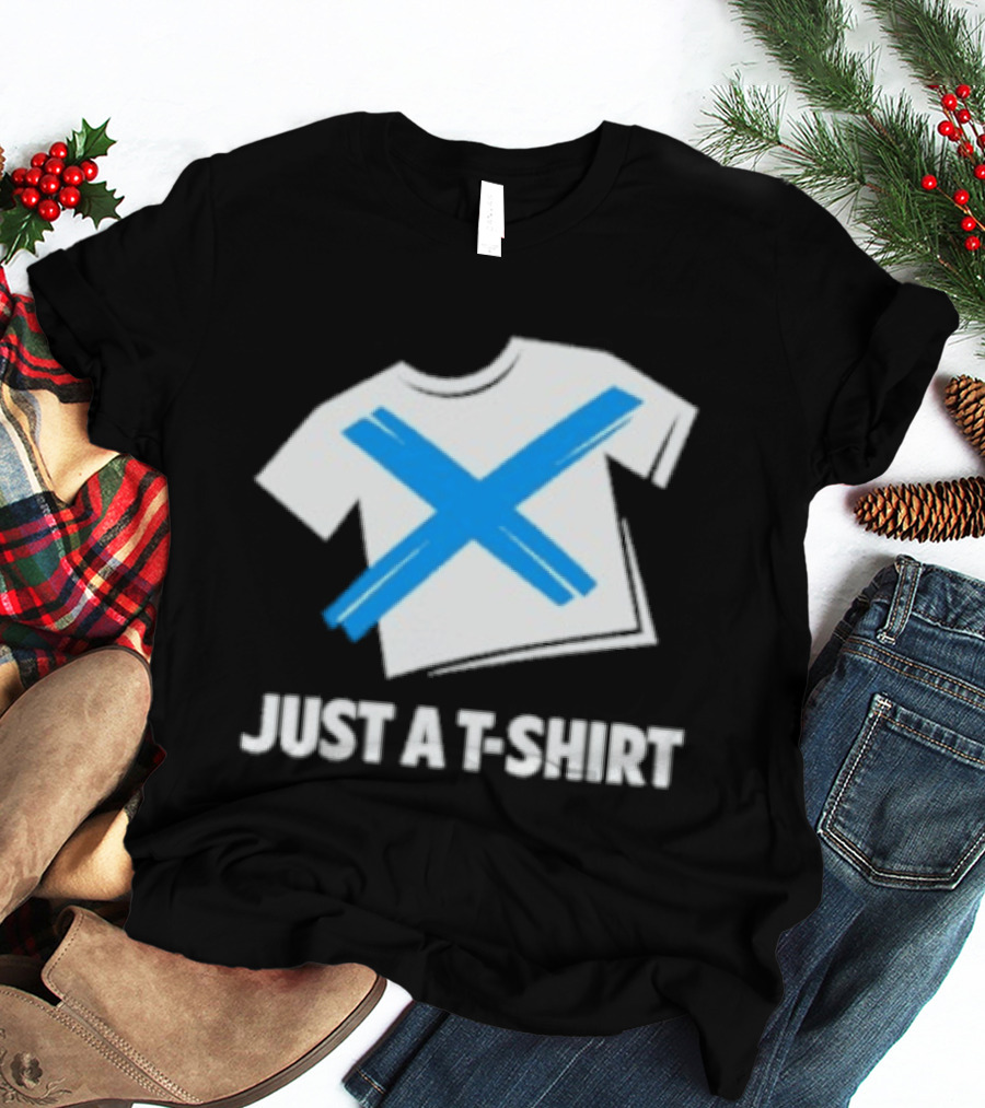 Just A Blue X T-Shirt