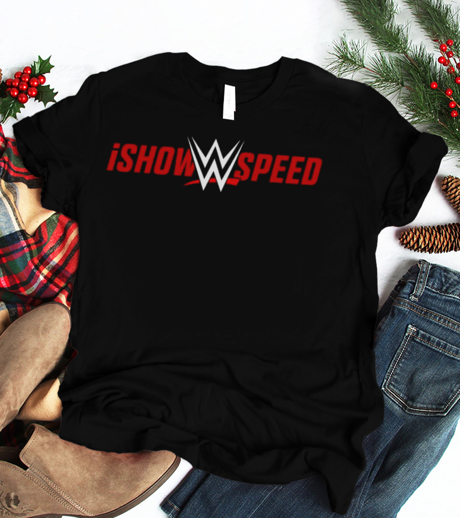 WWE IShowSpeed Fan Collaboration T-Shirt