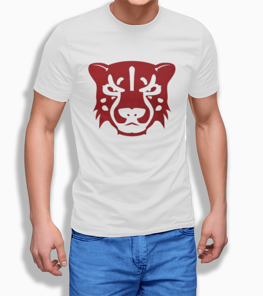 Asia Reaves Red Tiger Face Iconic Bold Expression T-Shirt