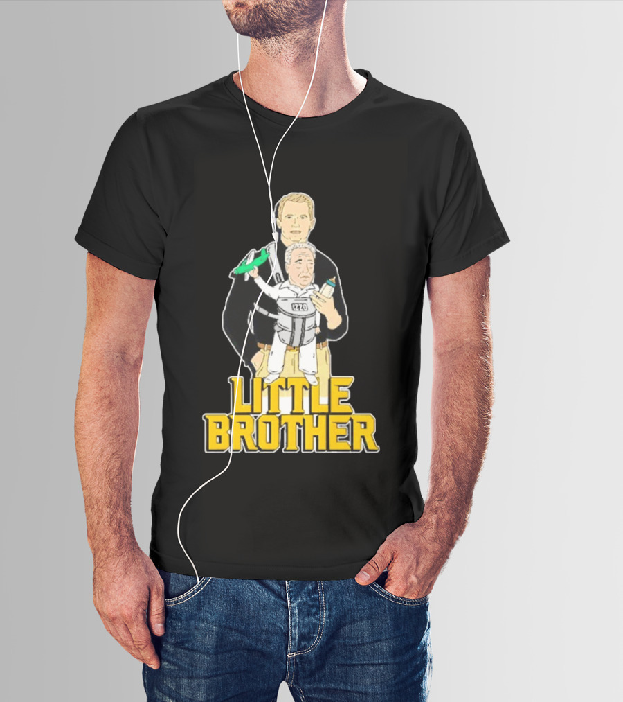 Little Brother Michigan Wolverines Izzo Parody Feed Milk T-Shirt