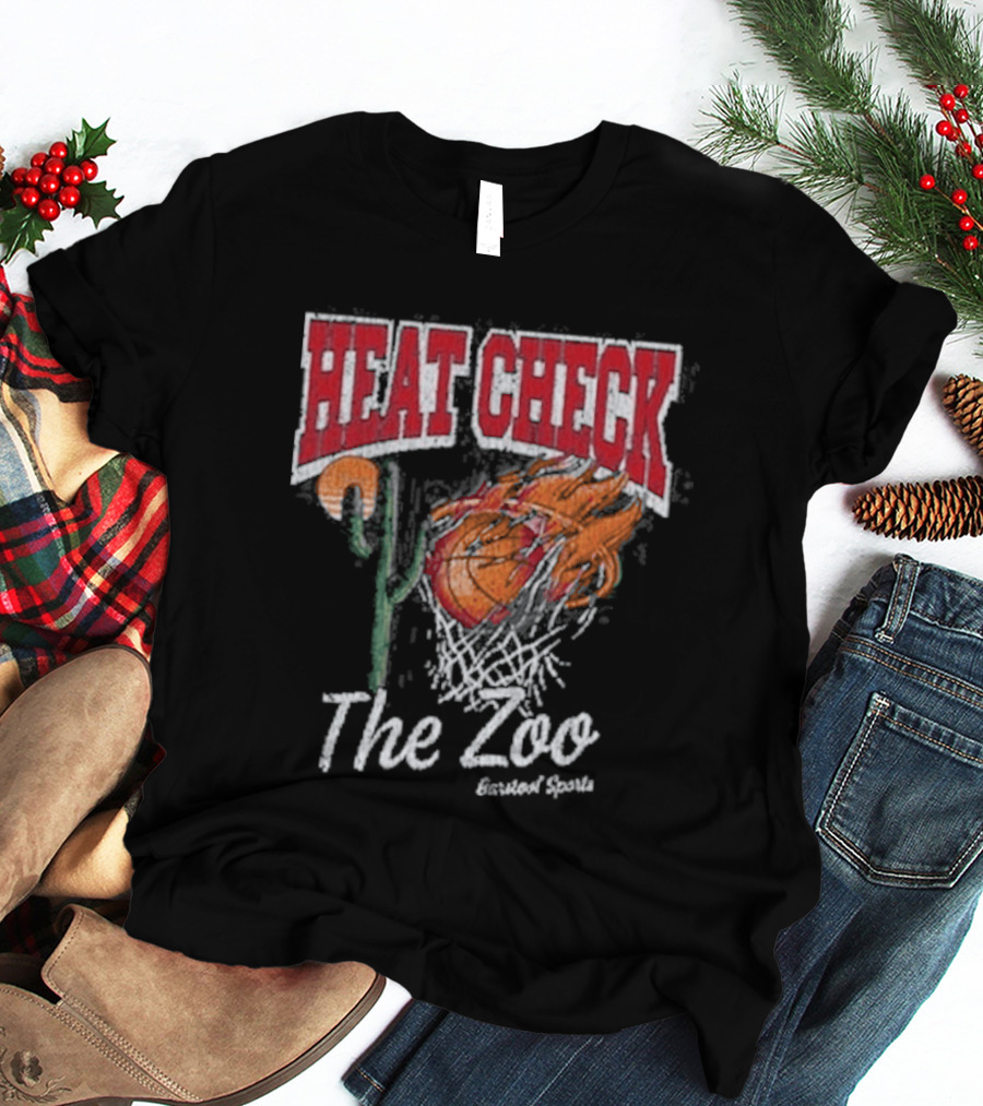 Heat Check The Zoo Basketball T-Shirt