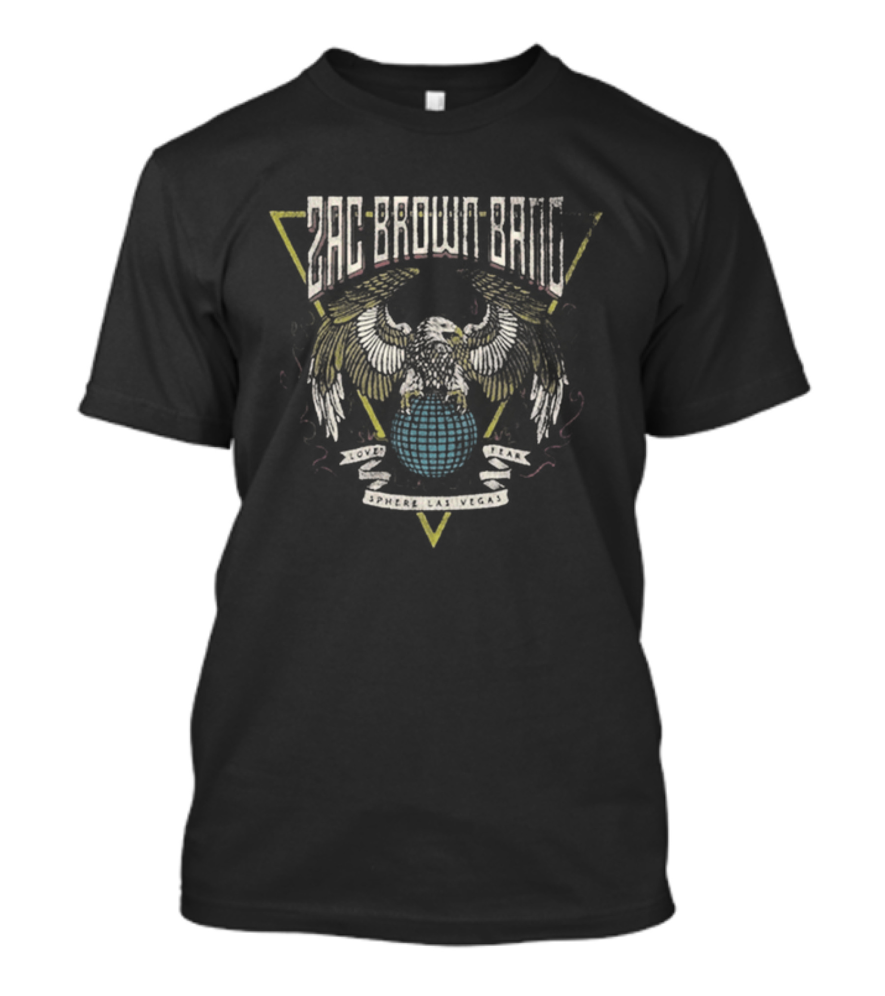 Zac Brown Band Sphere Winged Triangle Ladies T-Shirt